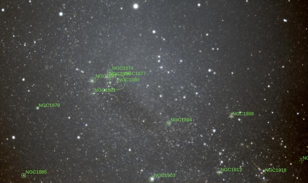 Referencias con los nombres de catálogo de la imagen anterior