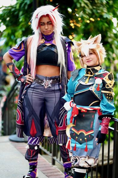 #MAGFest #cosplay capture of IG peach.tea.boba and IG ether.ealangel