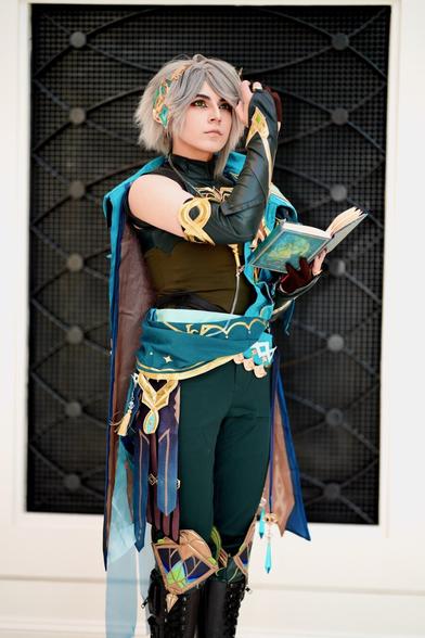 #MAGFest #cosplay capture of IG al_cademia as #alhaitham