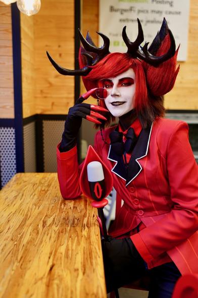#MAGFest #cosplay capture of IG al_cademia as #hazbin