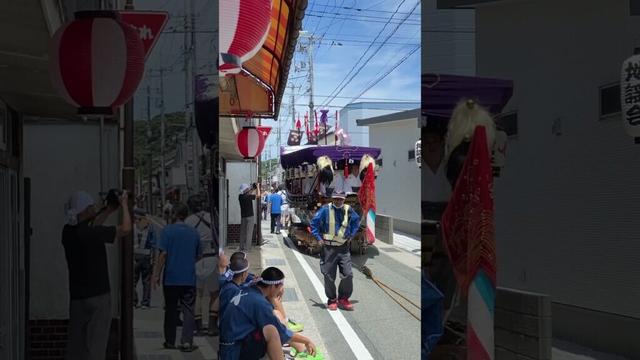 御船謡 謡い始める 熊谷町 山口県萩市 12:40ころ　20230803