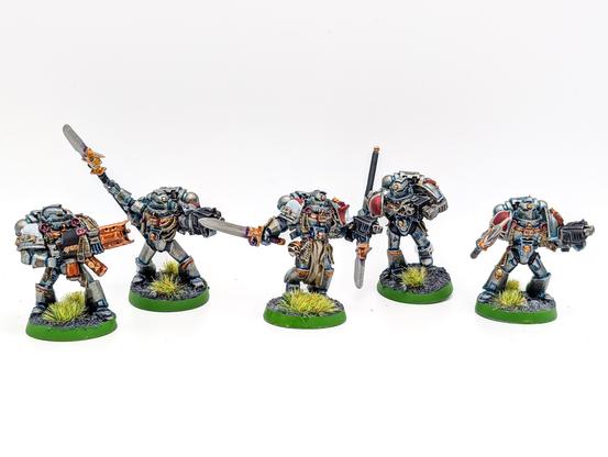 Grey Knight squad in 4th ed style