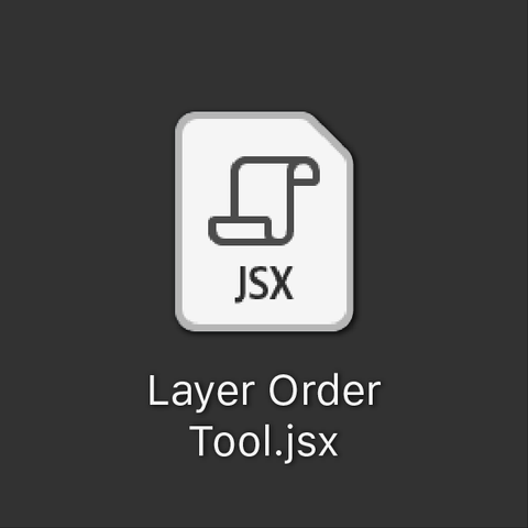 This is a screenshot of an After Effects script I created, that can automatically reorder your layers in After Effects with a single click.