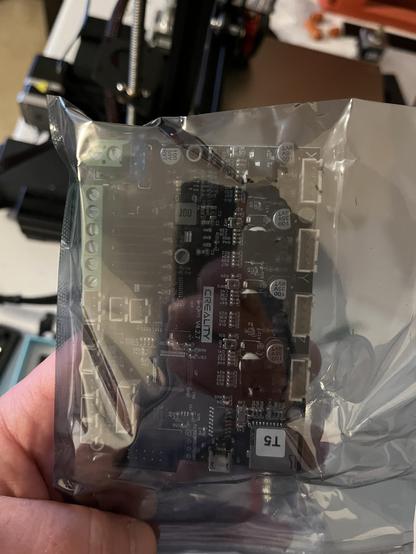 new mobo after the first one fried