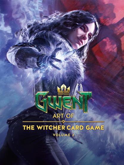 The English book cover of GWENT: Art of The Witcher Card Game Volume 2. Yennefer is on the cover with a blue and red gradient. 

Discover cards from all GWENT expansions in this full-color, beautifully laid out hardcover art book!


GWENT: Art of The Witcher Card Game returns with Volume 2!


Presented by Dark Horse, this glorious hardbound collection takes you on a journey through the game’s eight expansions, featuring a trove of meticulously crafted cards that players across the realm have used to wage war against their opponents. This celebration of art is also a celebration of GWENT’s place as a unique, memorable, and beloved part of The Witcher world, so enjoy your adventure through every page and every card within!