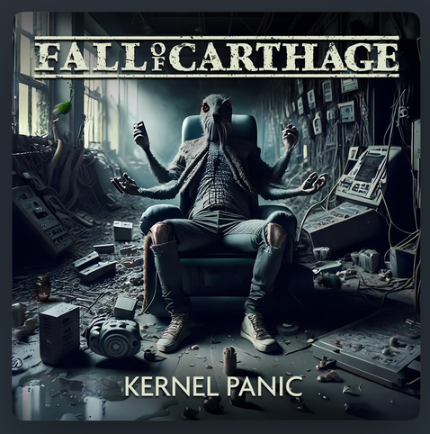 Fall of Carthage kernel panic Albumcover