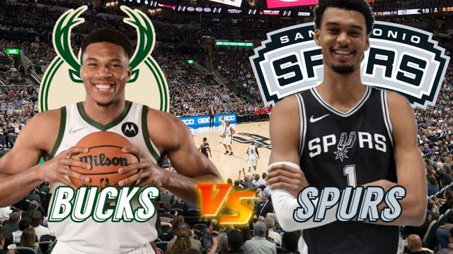 Milwaukee Bucks vs San Antonio Spurs Live Play by Play & Scoreboard