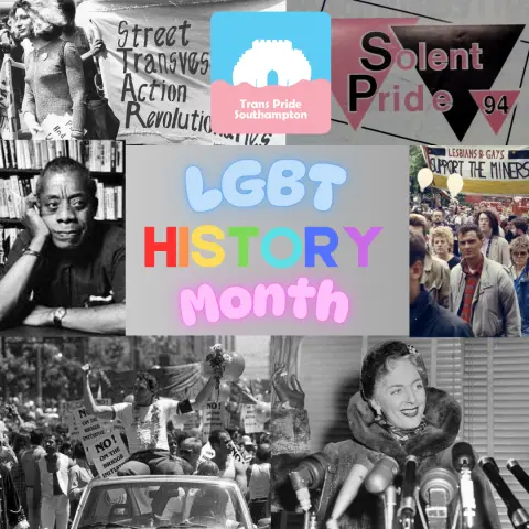 LGBT History Month (Trans Pride Southampton Logo)