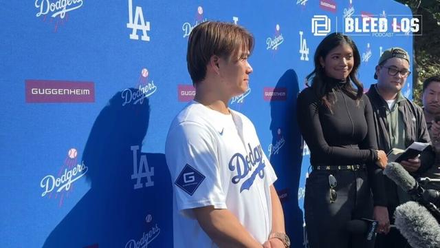 ドジャースの山本由伸がドジャーフェストで講演