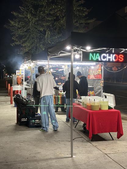 Great Mexican food Tacos El Chido - Hollywood CA