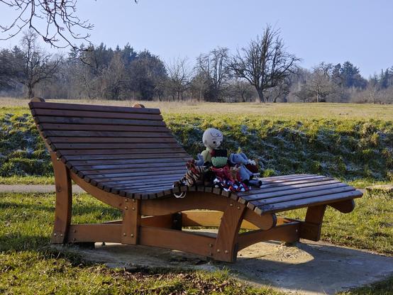 Die Häkels auf der Himmelsliege bei Hohenwart.