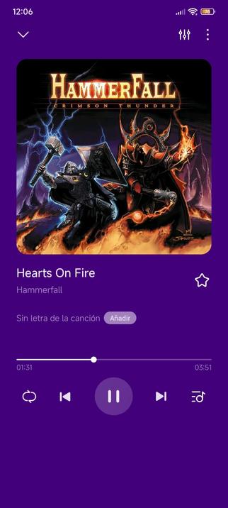 Hammerfall - Hearts On Fire.
