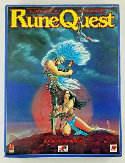 RuneQuest 3e édition (1re impression française, Oriflam, 1987)