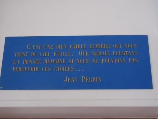 Phrase de Jean Perrin