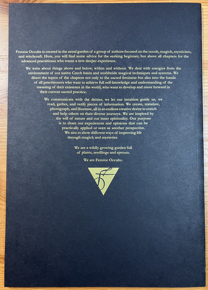 Hermetic Library Zine Library Accession Femme Occulte Spring 2024 Back