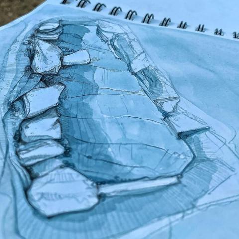 Tomb Sketching