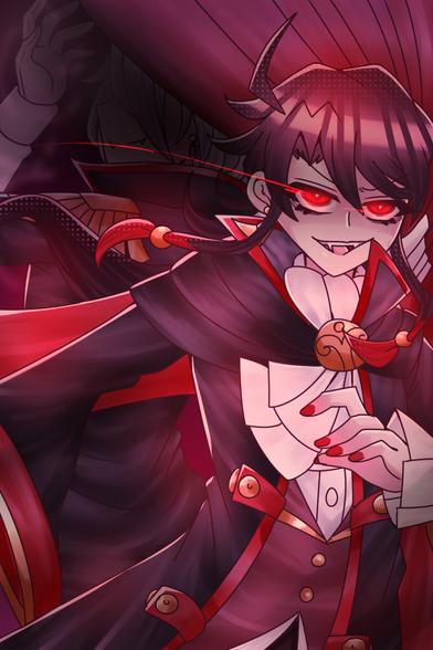 Count Dracula and Lord Ruthven behind the curtain