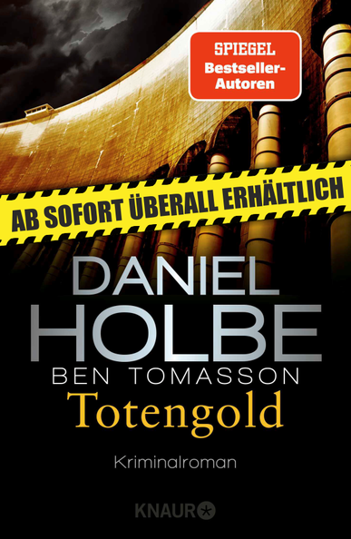 Buchcover des neuesten Krimi mit der Ankündigung, dass er ab sofort erhältlich ist.