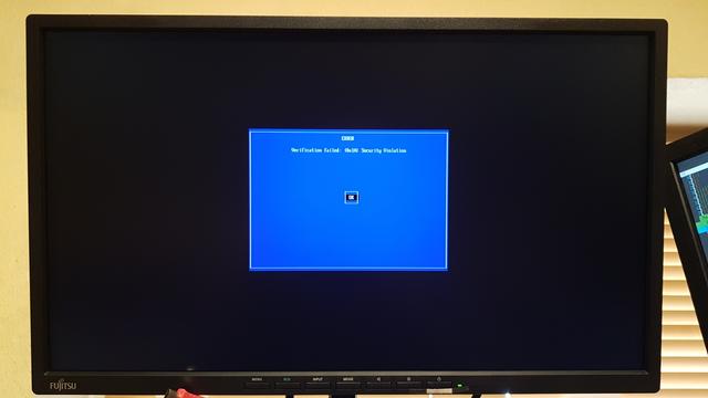 OH NO, the security has been violated! LOL …no worries, this is fine