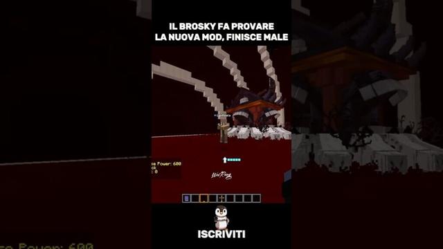 NON DOVEVA FINIRE COSÌ SU MINECRAFT ITA | #Minecraft #minecraftita #shorts #funny #short