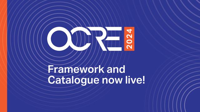 OCRE 2024 Framework and Catalogue now live!