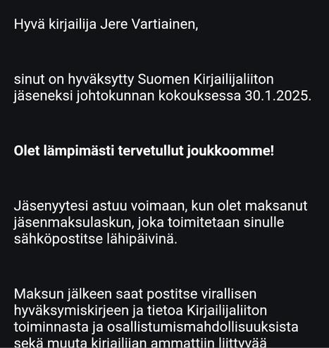 Kuva sähköpostin alusta