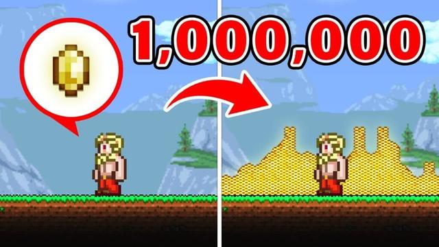 テラリアの世界で1,000,000円稼ぐまで終われません！！！＃1【Terraria】