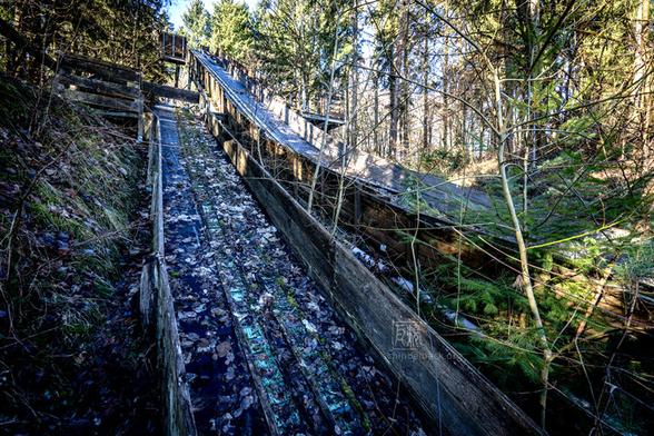 Sprungschanz am Katzenbuckel im Odenwald - Schindelbeck Fotografie