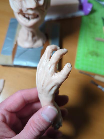 Die gleich Hand aus einem anderen Winkel