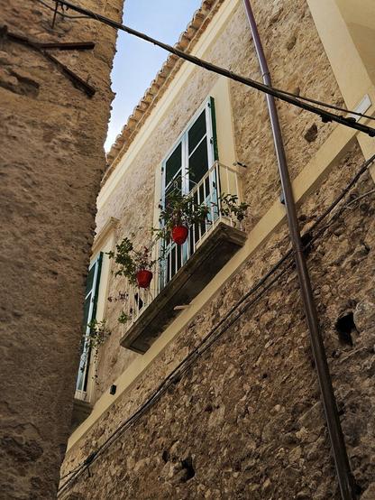 Architecture photography of a window in Italy