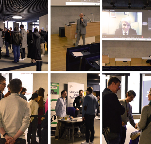 A selection of 6 photographies taken during Data Privacy Day 2025 event
