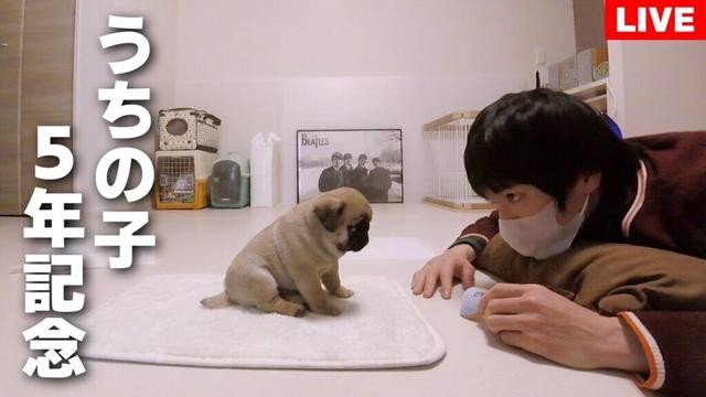 🔴パスタ君お迎え＆チャンネル開設５周年！当時の映像を一緒に見て振り返ろう