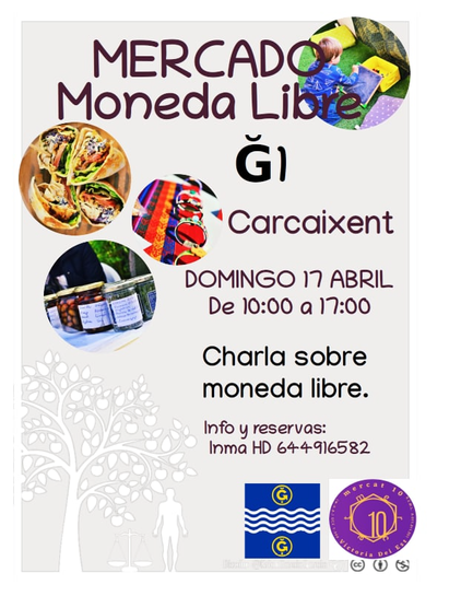 CARTELL MONEDA LLIURE Ğ1 CC-BY-SA 2022