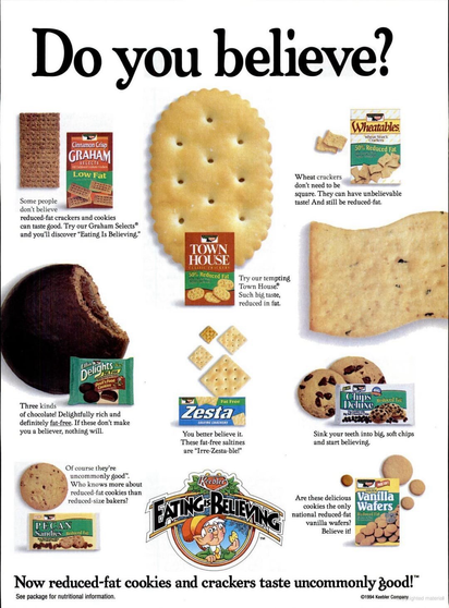 A variety of cookies and crackers