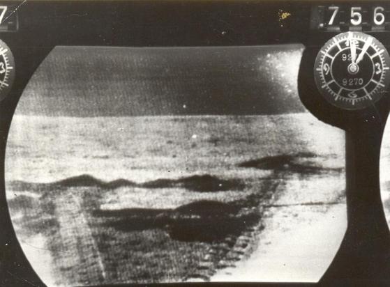 Control screen of Lunokhod 1