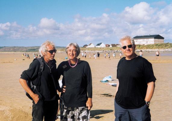 Photo du Jury sur la plage de Siouville-Hague.