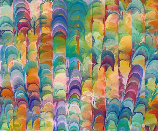 A colourful mathematical artwork