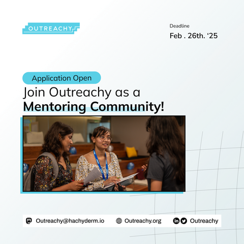 Applications are now open for mentoring communities for the June 2025 cohort. The deadline to support the application is February 26th, 2025.