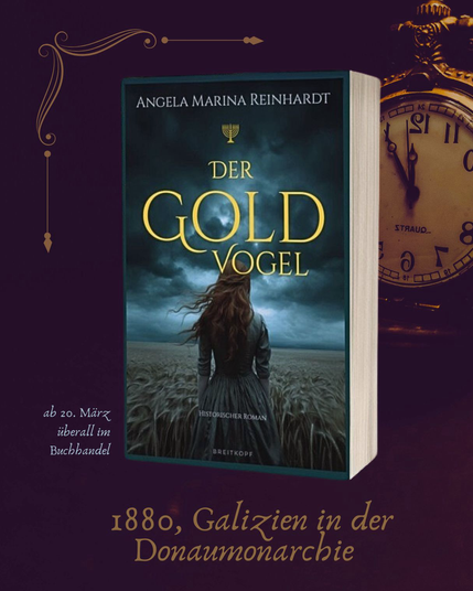 Buchcover zu Roman „Der Goldvogel“