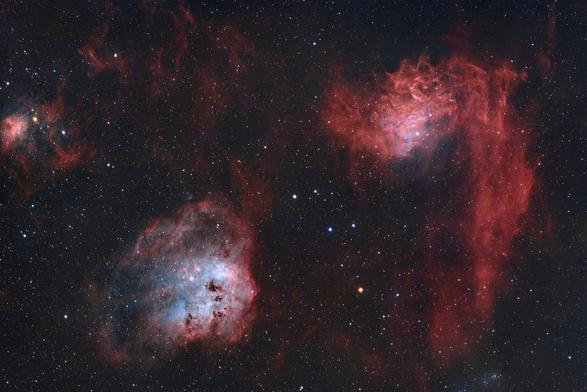 IC 405 and IC 410