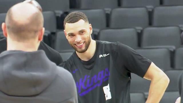 New Kings Zach LaVine, Sidy Sissoko meet new teammates in Sacramento