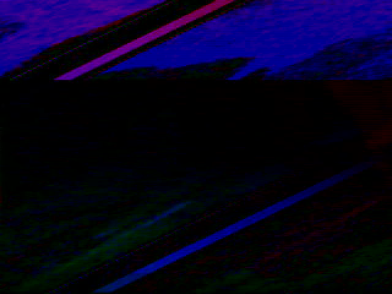 art, self portrait glitch