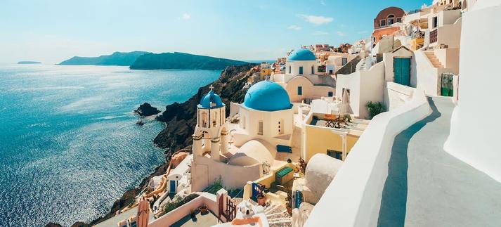 La isla griega de Santorini. / © Allard Schager