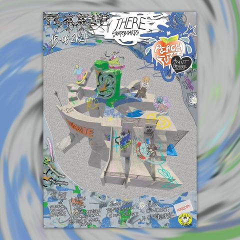 poster for a queer skateboarding event