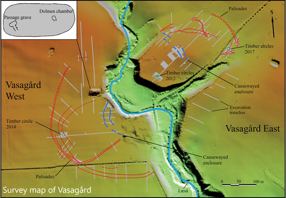 Survey map of Vasagård