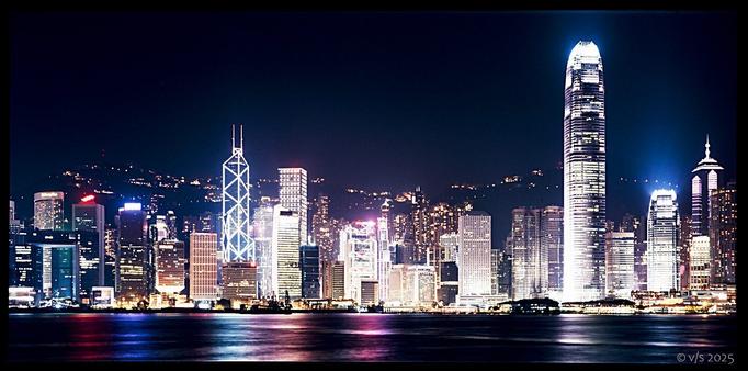 Hong Kong island at night | View from #Kowloon