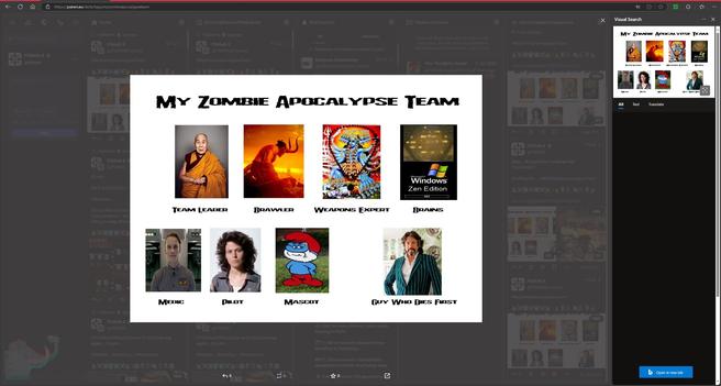 #MyZombieApocalypseTeam

#Still #WorkingAsIntended