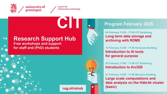 Research Support Hub February Program.