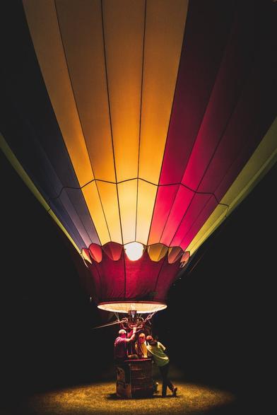 hot air balloon