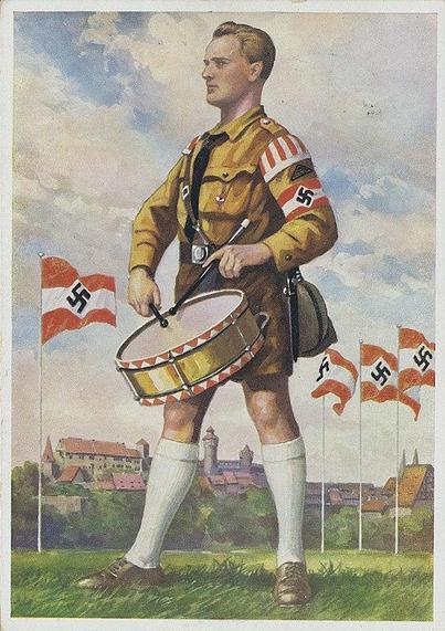 Postkarte Hitlerjugend 1937, Uncredited illustrator (anonymous artist), CC BY-SA 4.0 <https://creativecommons.org/licenses/by-sa/4.0>, via Wikimedia Commons